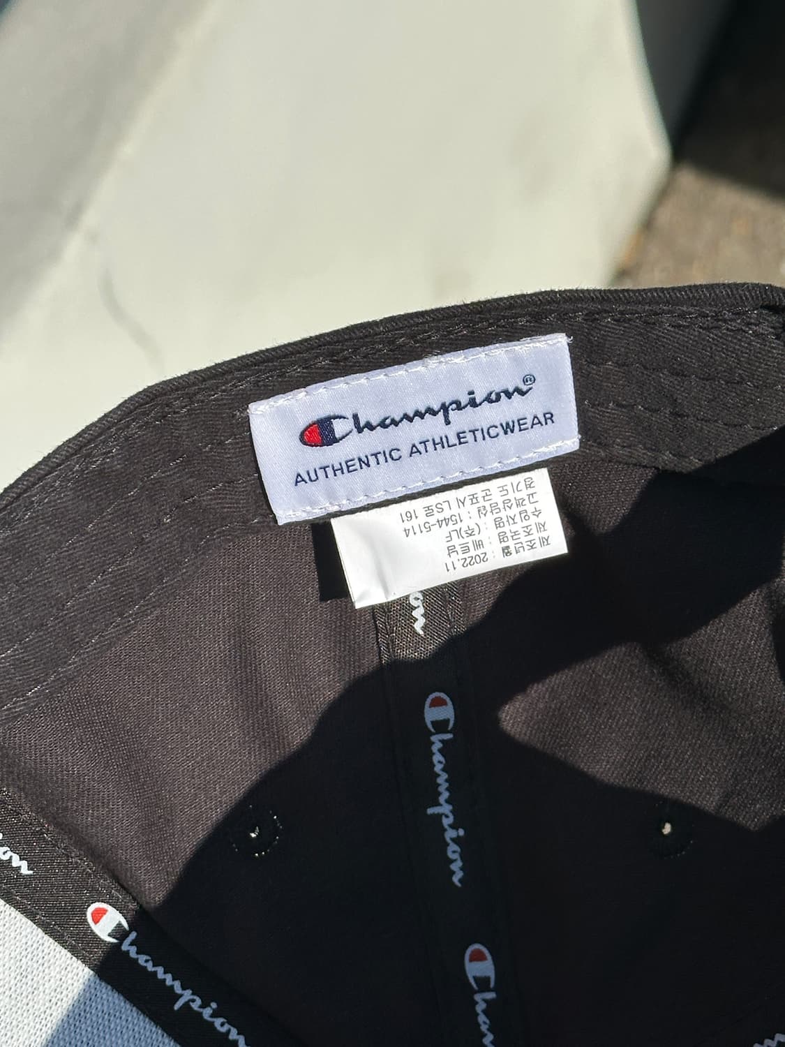 (새상품) [M-L] 챔피온 블랙 볼캡 모자 상품이미지7