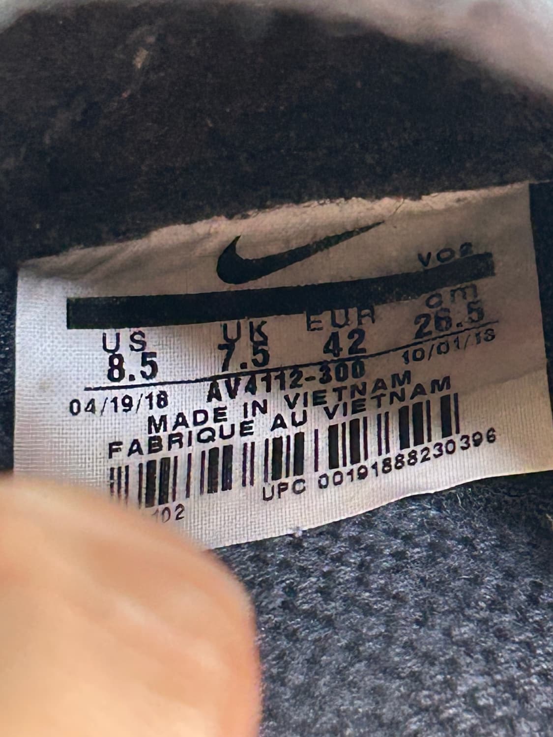 나이키 X 칼하트 에어포스1 카모 265 상품이미지5