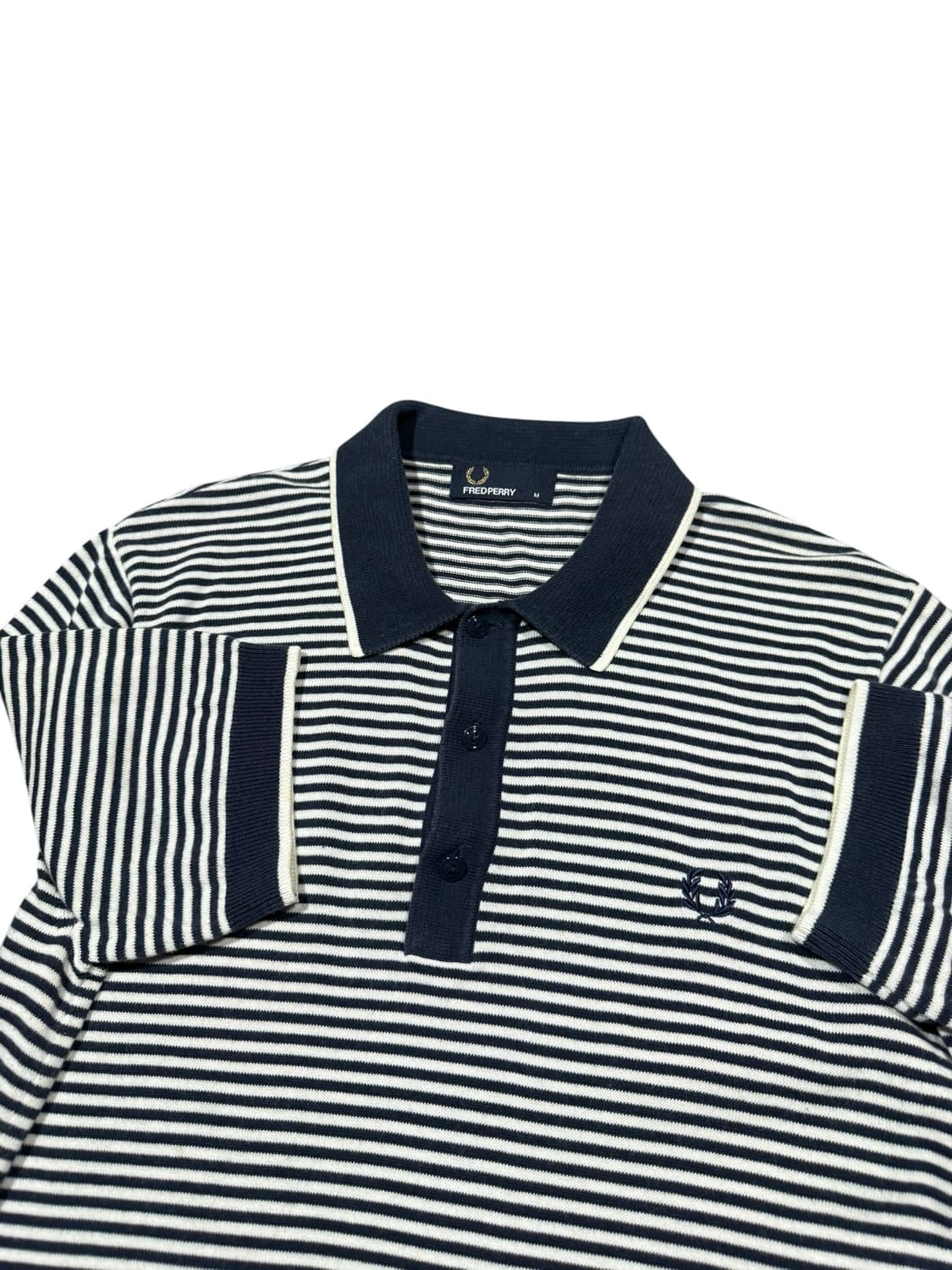 Fred perry 프레드페리 반팔 카라 니트 상품이미지2