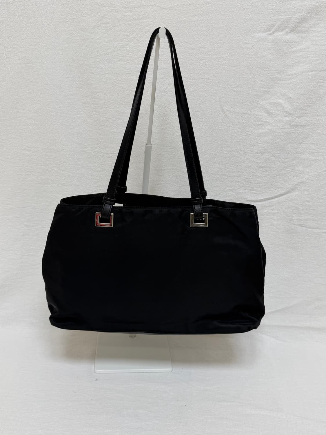 정품 프라다 포코노 나일론 블랙 토트백 숄더백 상품이미지9