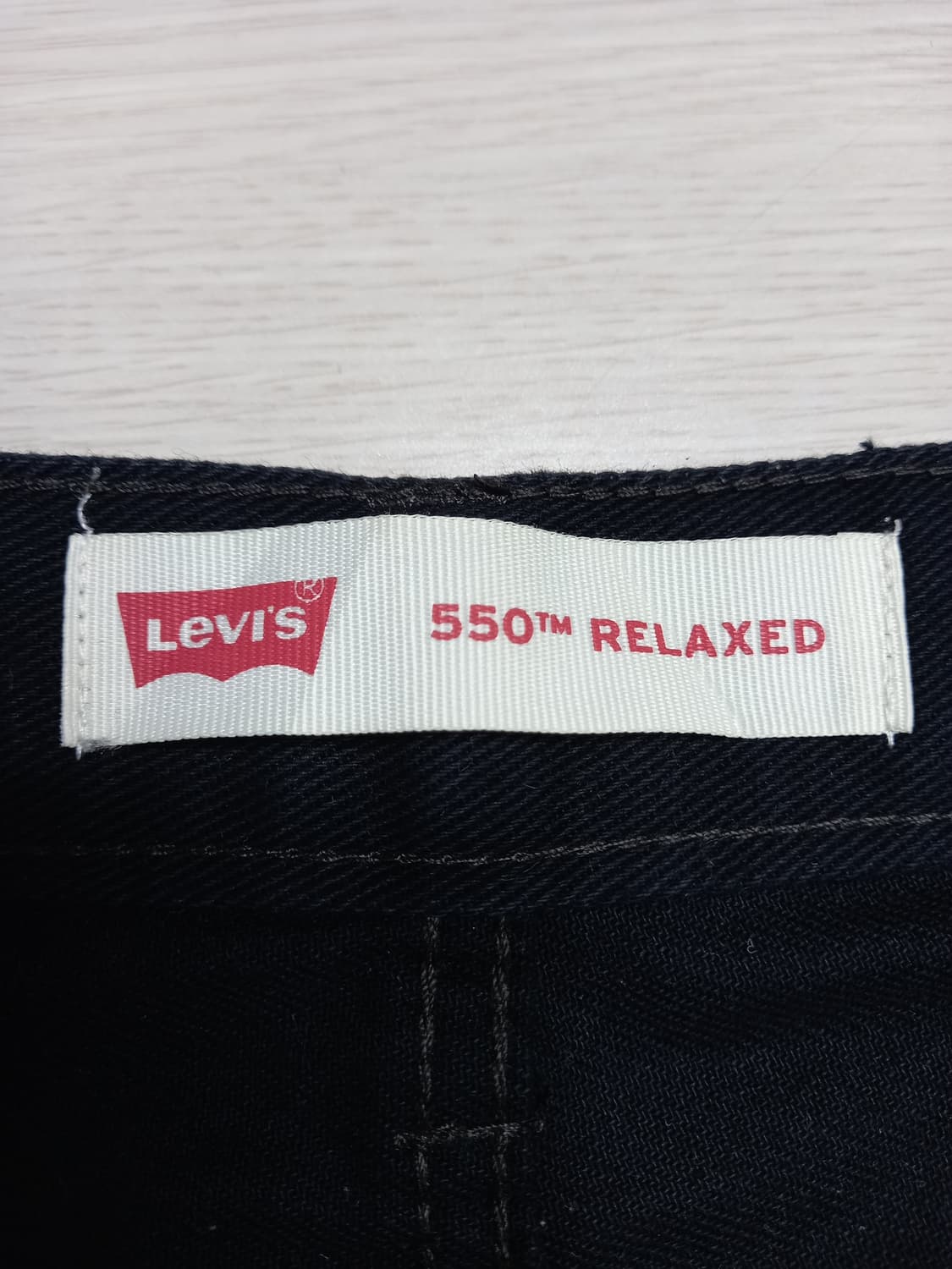 28 리바이스550 세미와이드진 블랙 28-942 상품이미지8