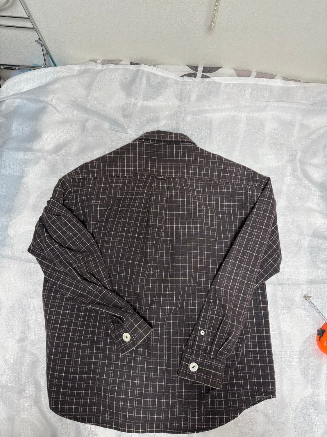 스투시 빅버튼 체크셔츠 상품이미지2