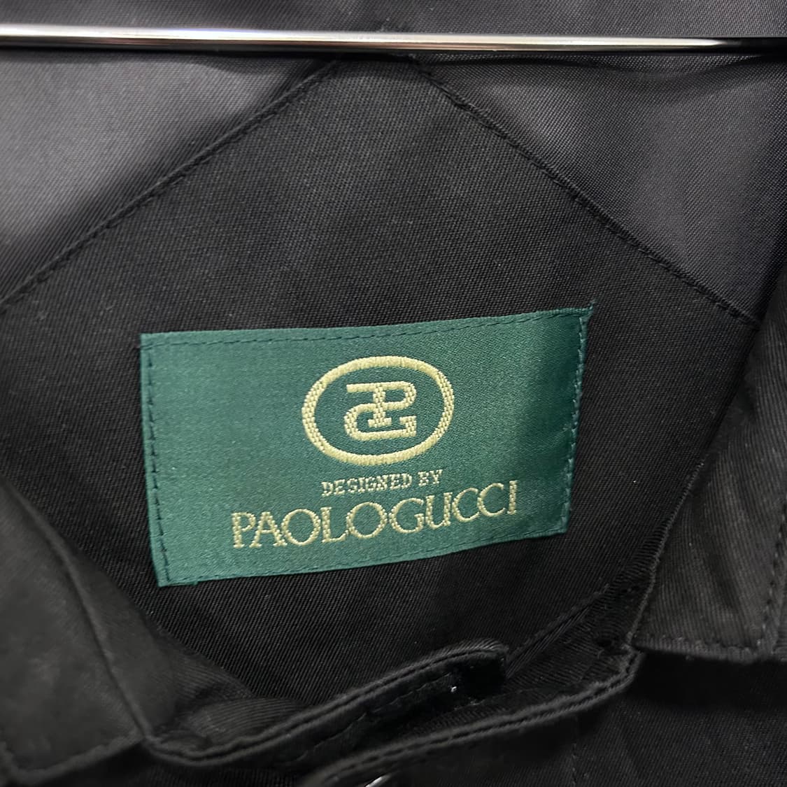 파올로 구찌 이너탈착 래글런 싱글 트렌치맥코트 상품이미지3