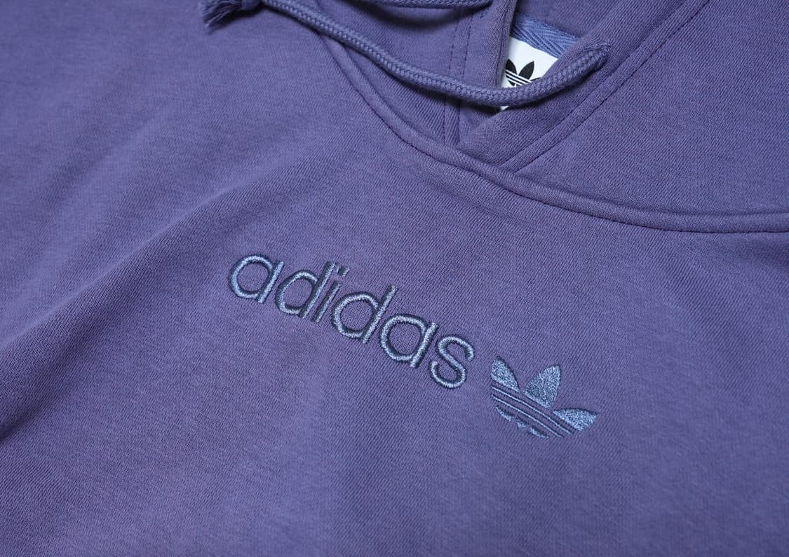 아디다스 크롭 후드티 COEEZE HOODIE 보라 상품이미지6