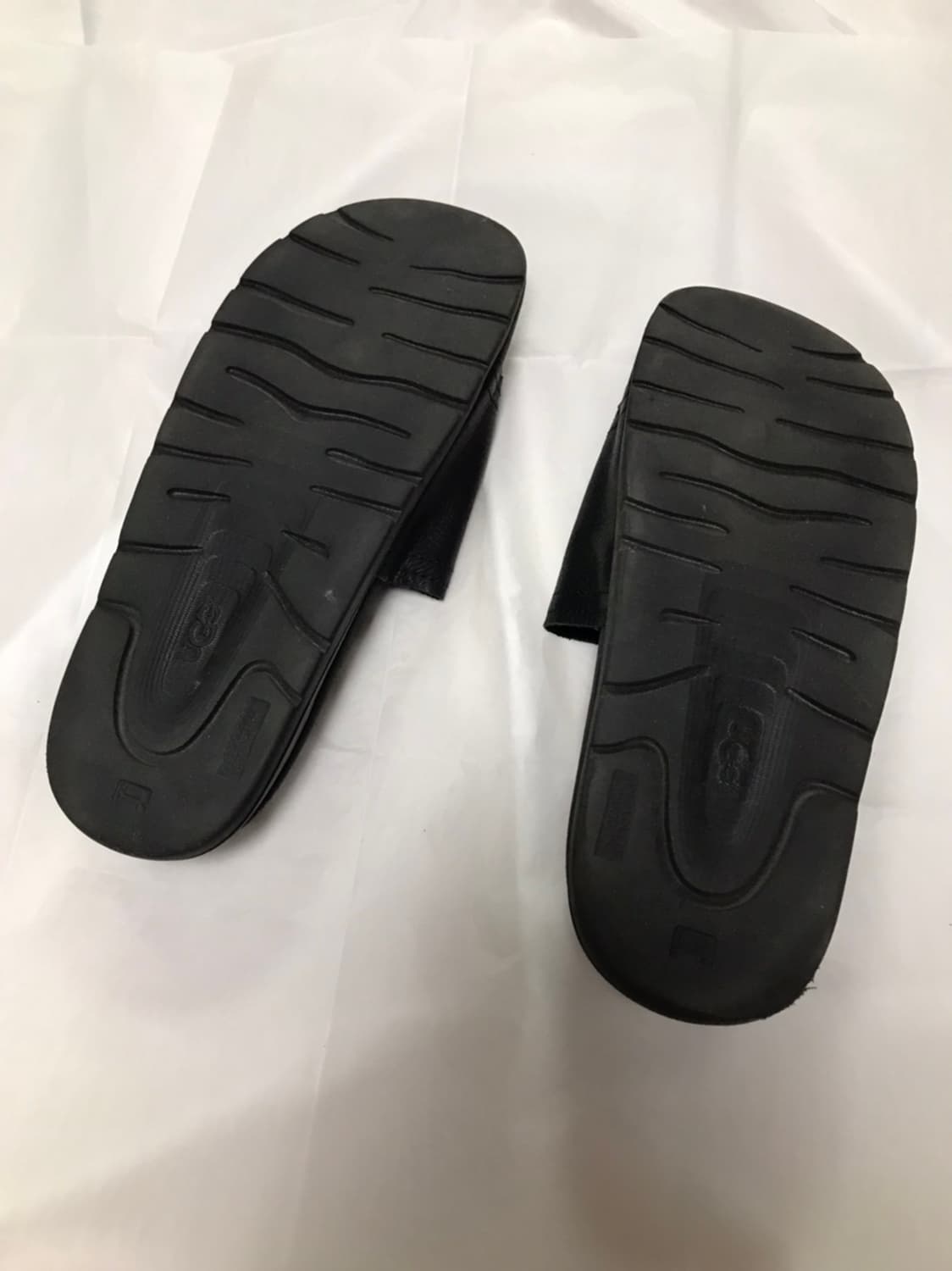 어그 UGG 자비에 럭스 슬라이드 샌들 가죽 슬리퍼 상품이미지4