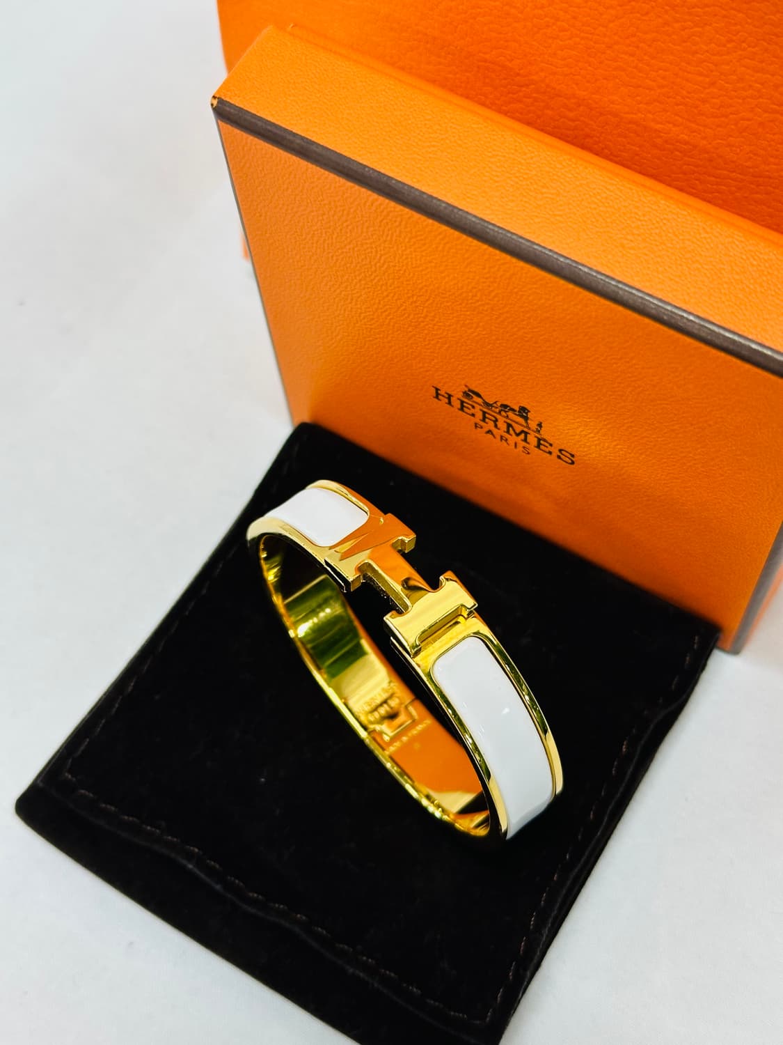 [풀구성] 에르메스 클릭아슈 화이트 골드 PM 상품이미지2