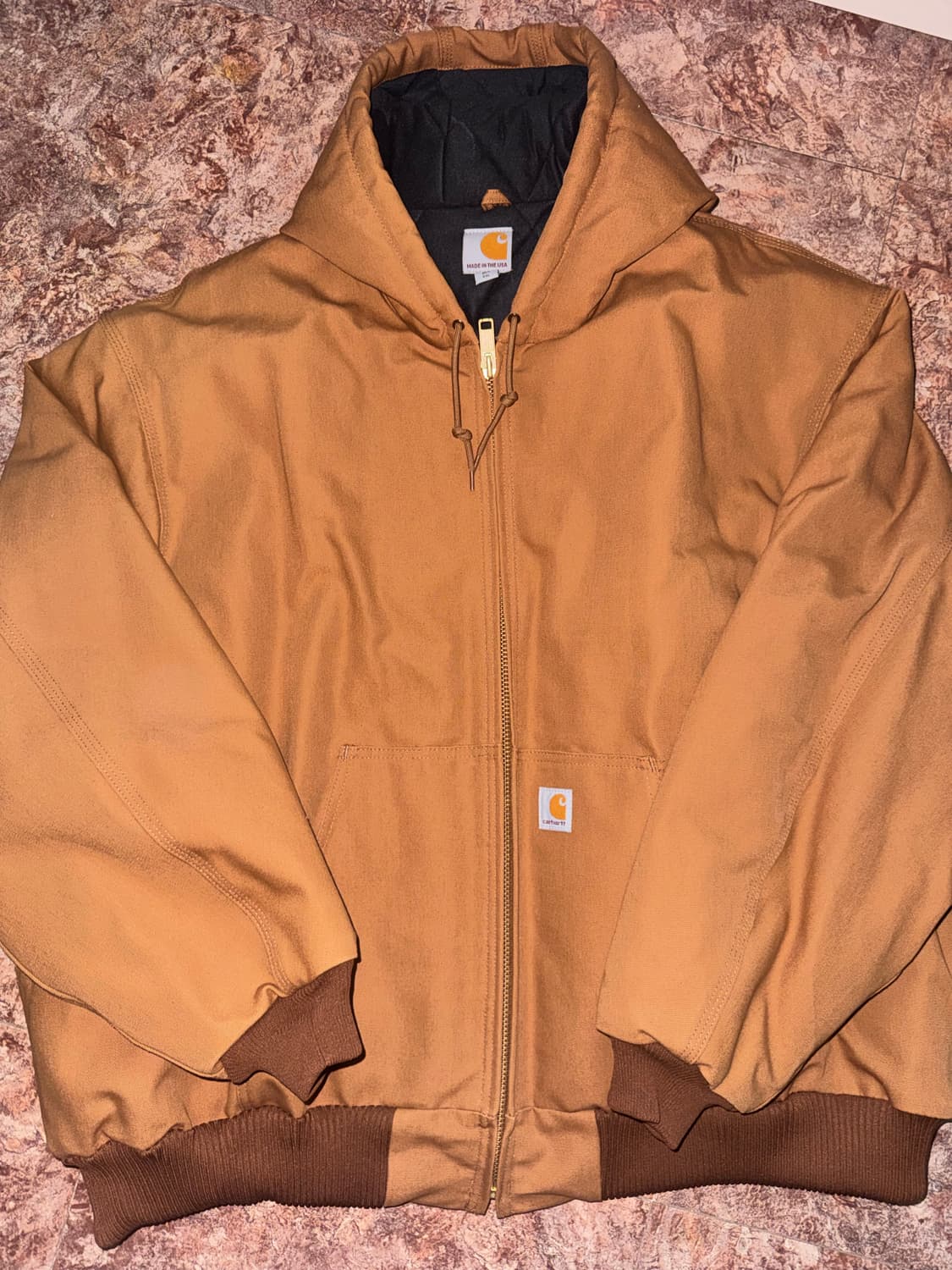 칼하트 USA UFCW 오리지날 덕 액티브 자켓 4XL J140 상품이미지2