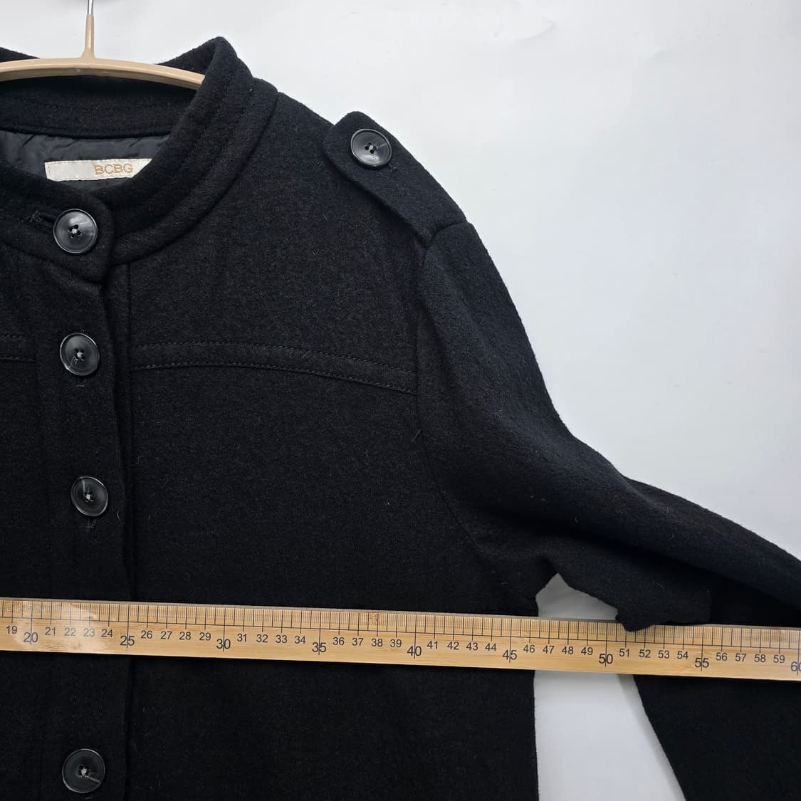 BCBG 블랙 모직 원피스 상품이미지4