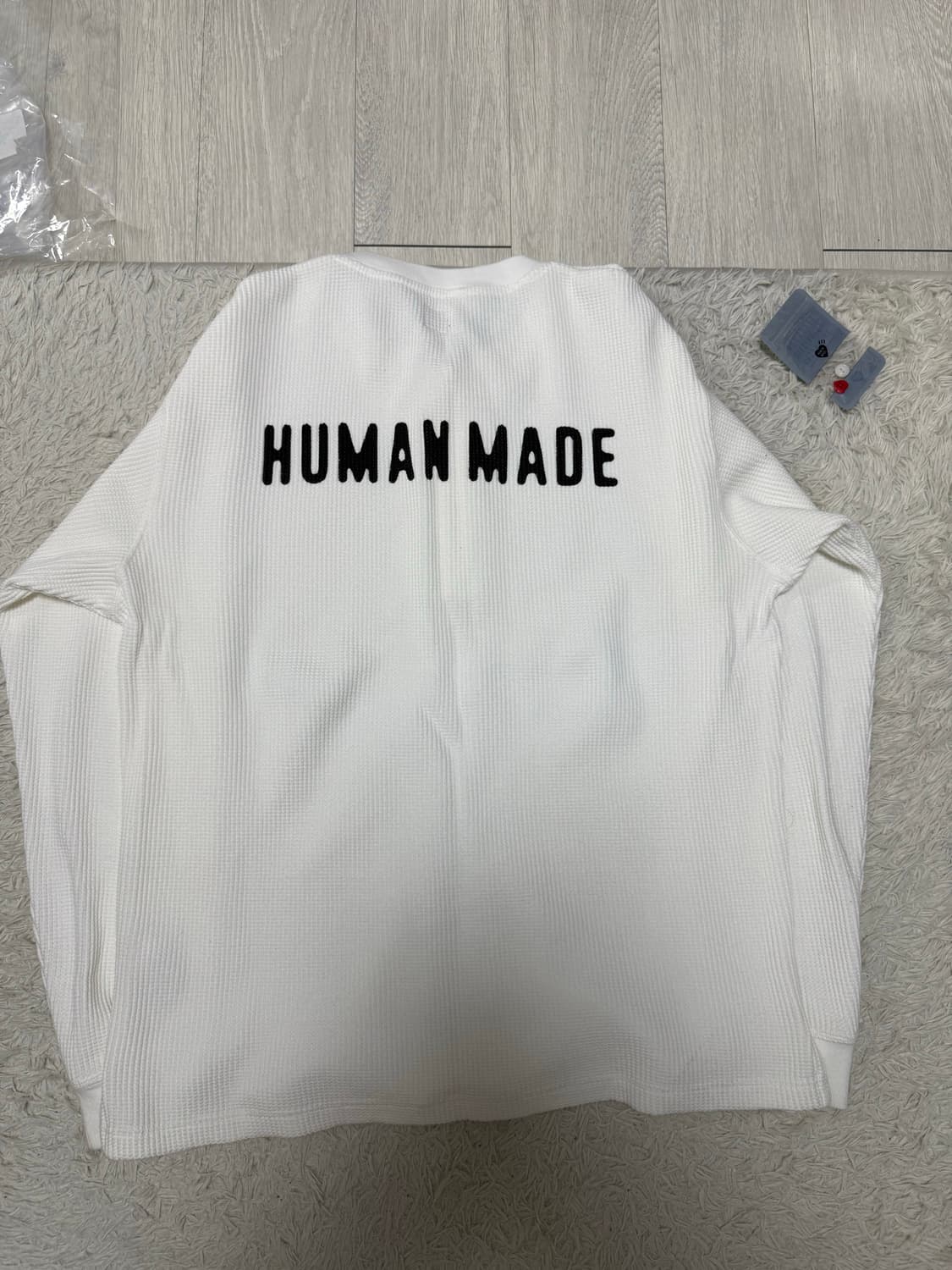(XL)휴먼메이드 24fw 와플 헨리넥 롱슬리브 상품이미지2