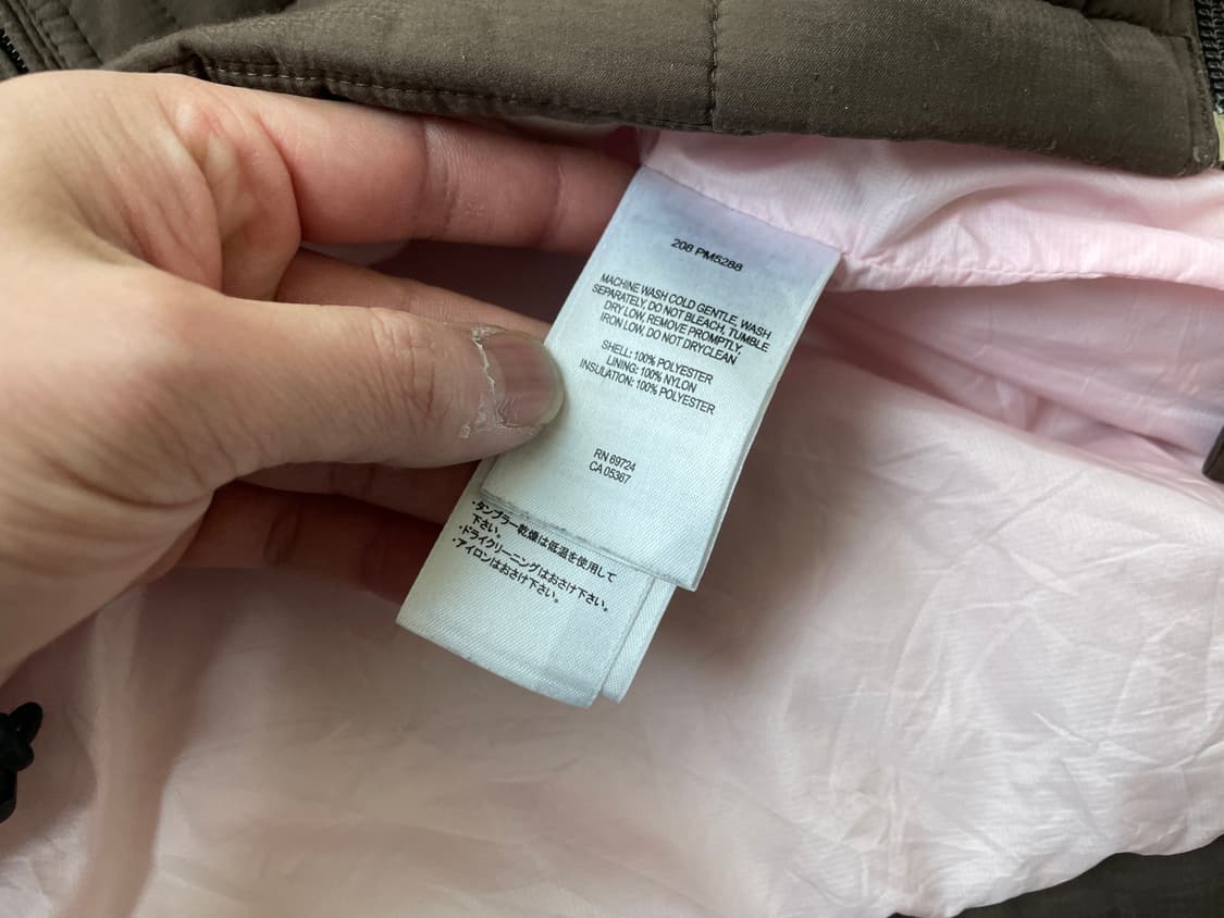 컬럼비아 브라운 경량 패딩  J03716 상품이미지6