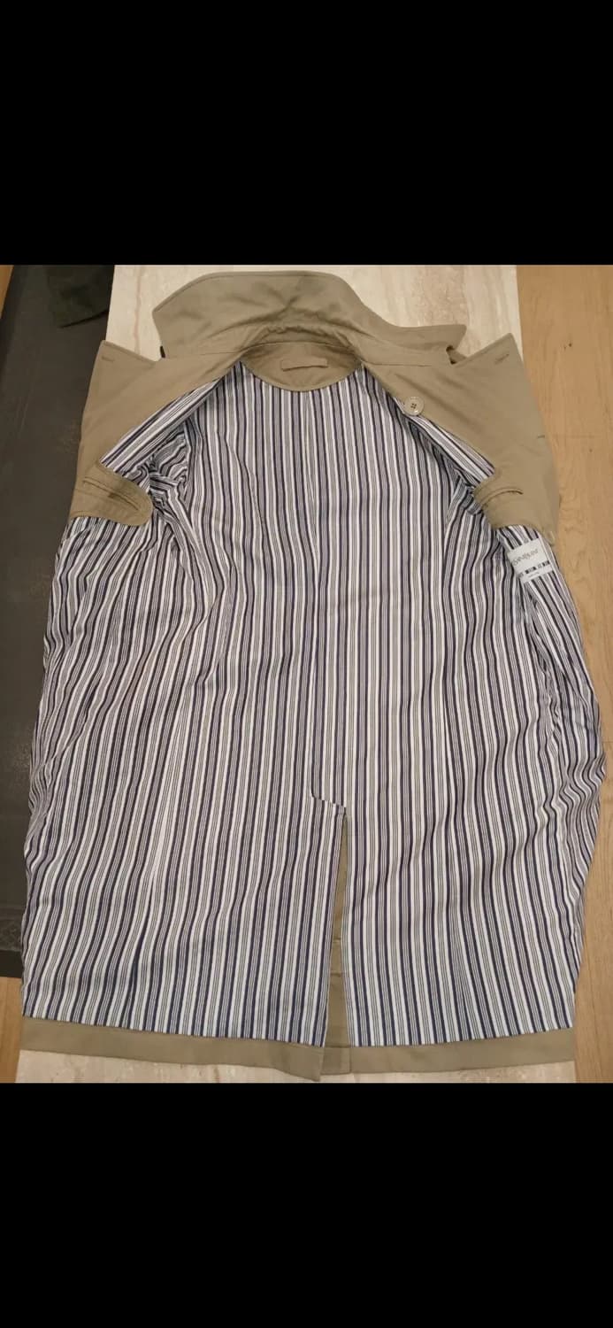 YSL rive gauche HEAVY COTTON TRENCH COAT 상품이미지7