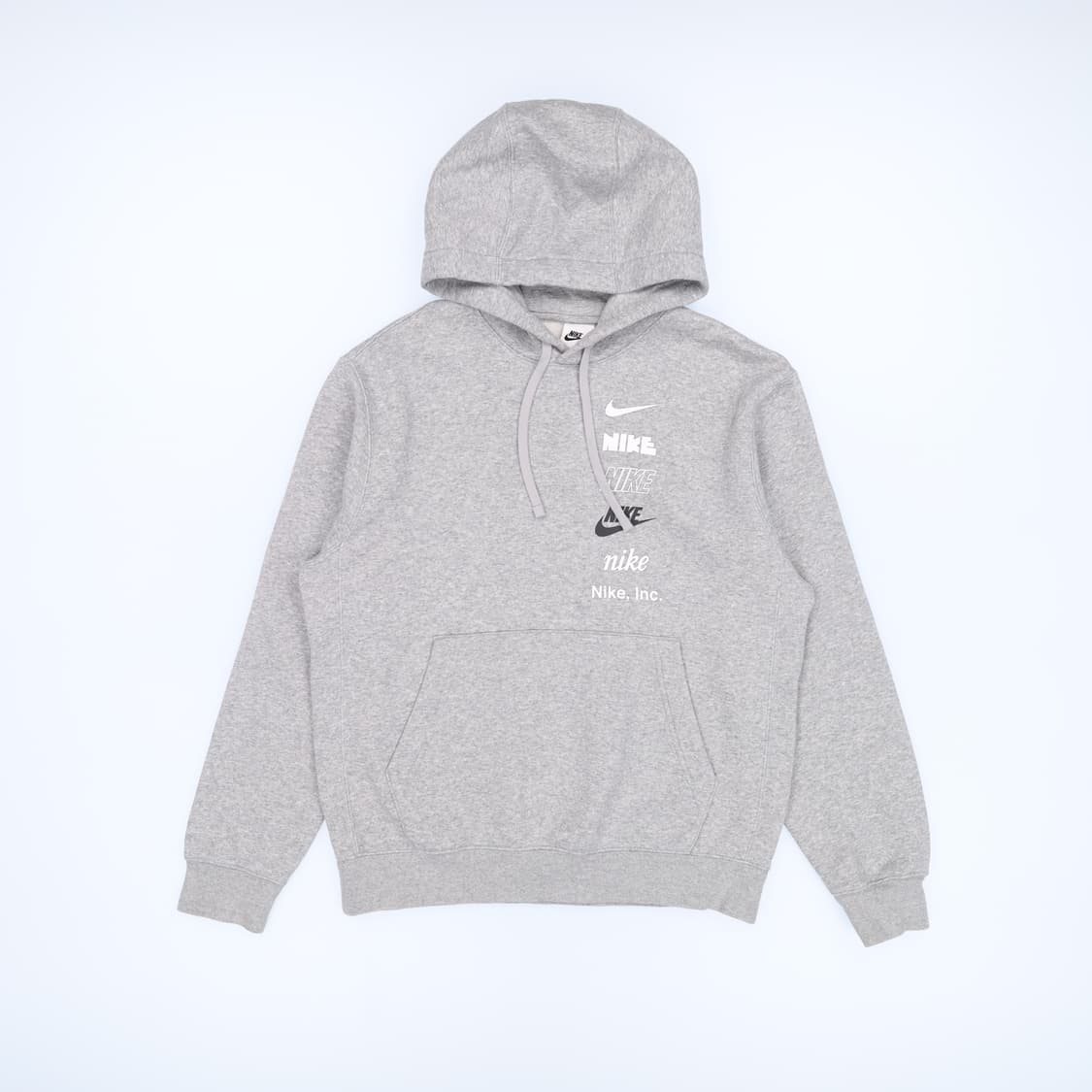[95] 나이키 멀티스우시 그레이 후드 티셔츠 N6971 상품이미지1
