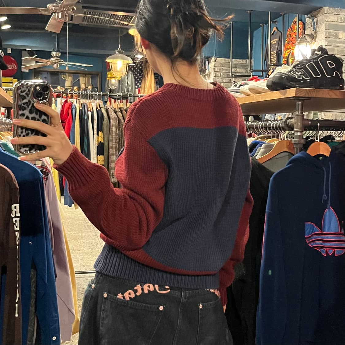 POLO 폴로 랄프로렌 컬러블록 크루넥 니트 상품이미지3