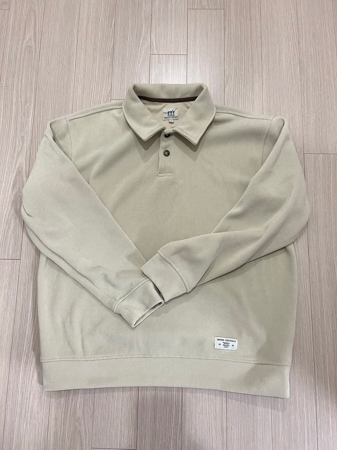 헨리코튼 브러시드 립 카라티 라이트 베이지 105 상품이미지5