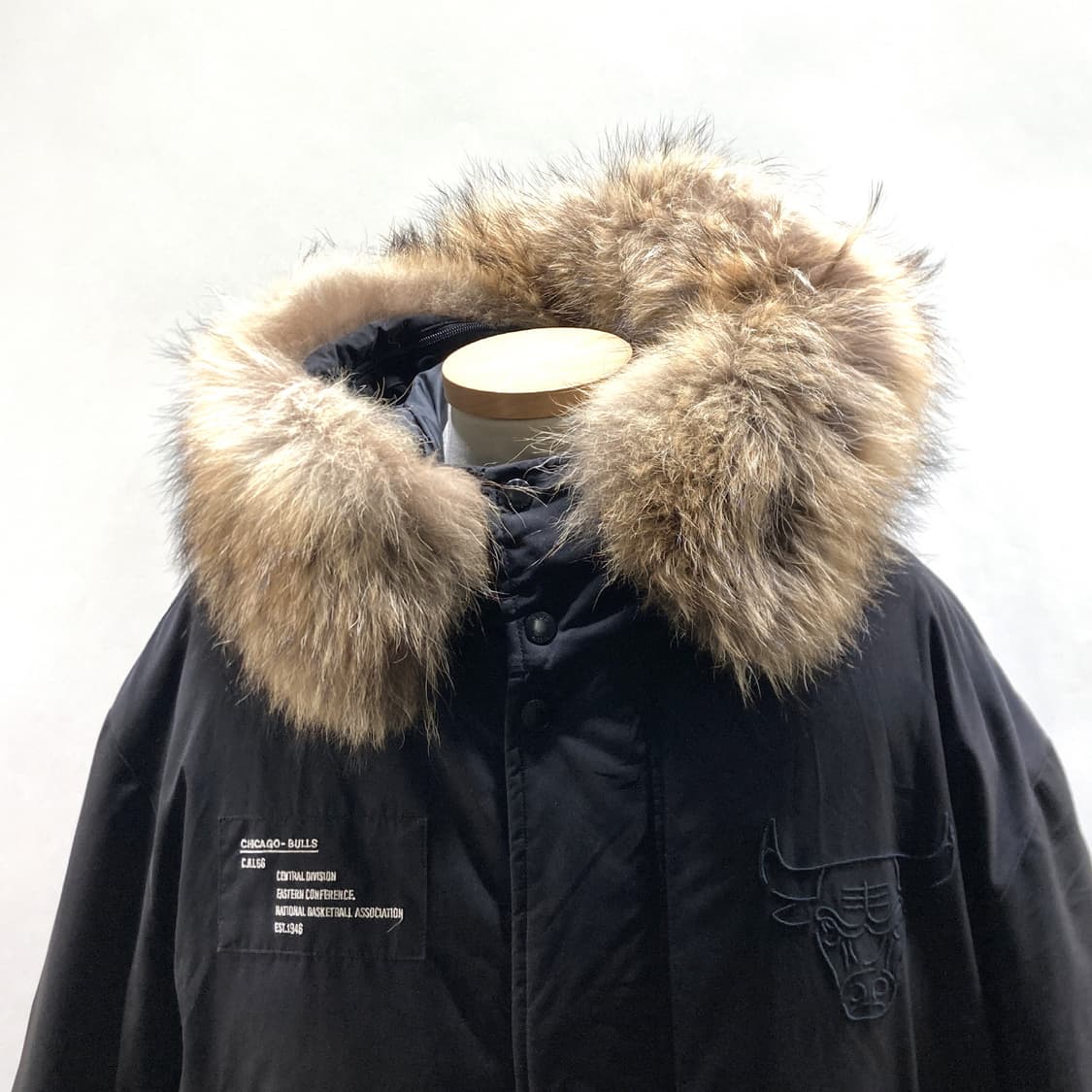 NBA 시카고불스 만세 야상다운점퍼 블랙 남성L  상품이미지2