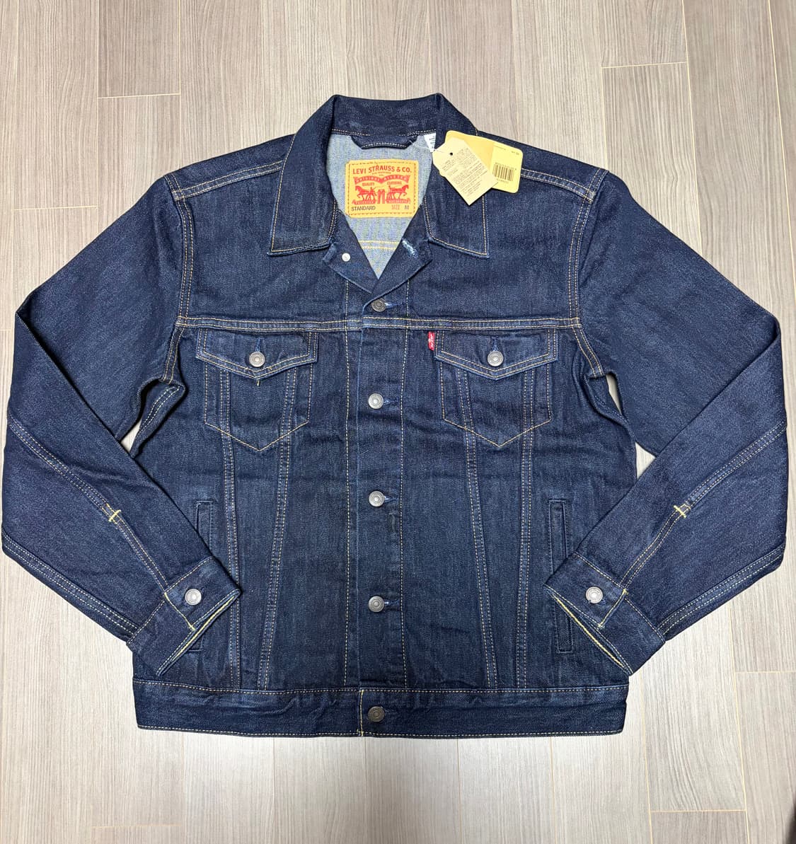 (M,L,XL) 리바이스 타입 IIl 트러커 자켓 72334-0134 상품이미지1