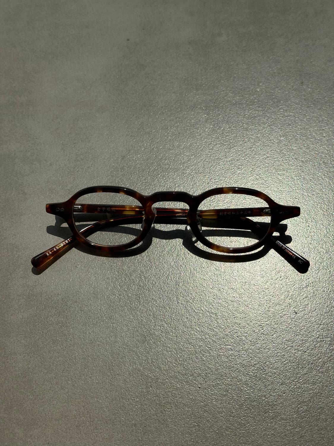 金子眼鏡 Kaneko Optical 금자안경 KA-68 DEMI 상품이미지1