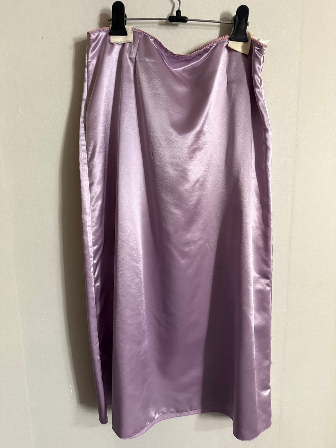 Q_duroy 새틴 스커트 상품이미지1