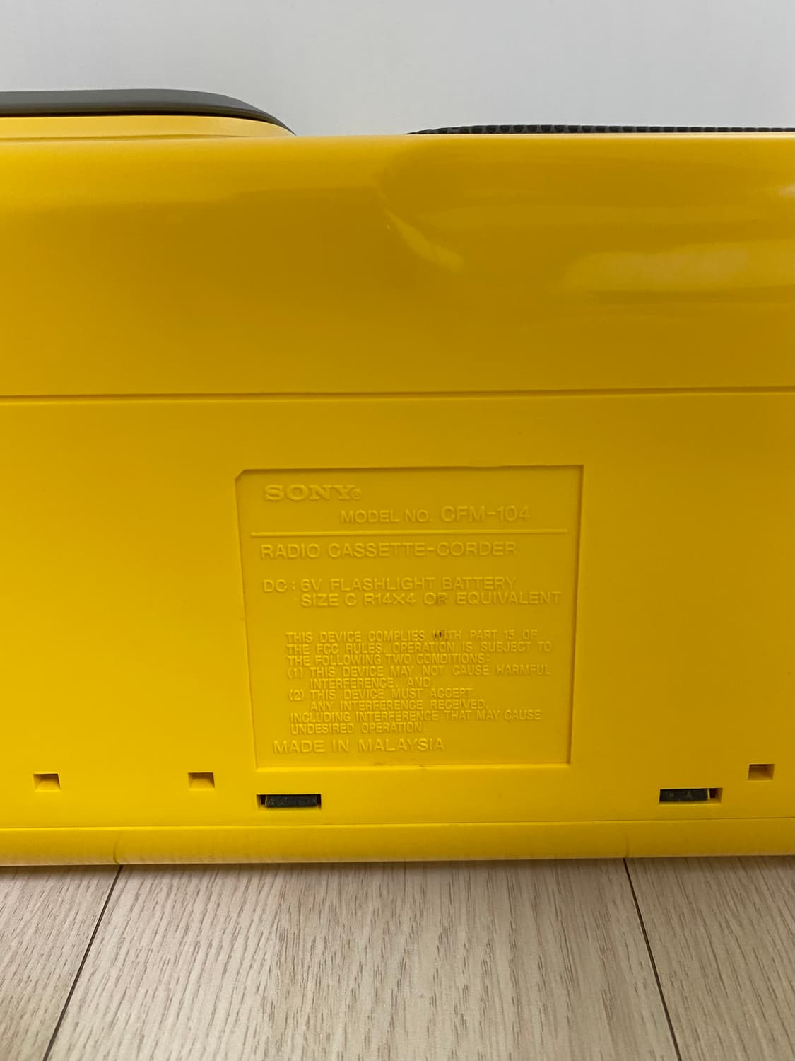 1993년 SONY SPORTS BOOM BOX OG 상품이미지8