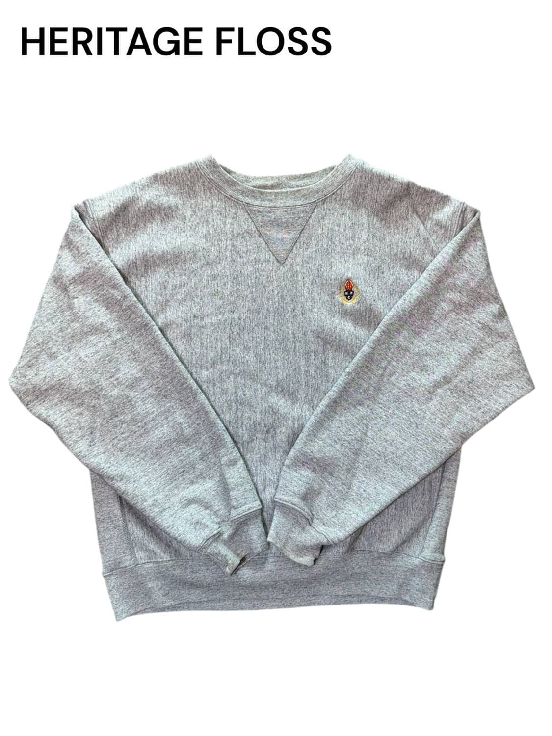 헤리티지플로스 크레스트 리버스 크루넥 상품이미지1