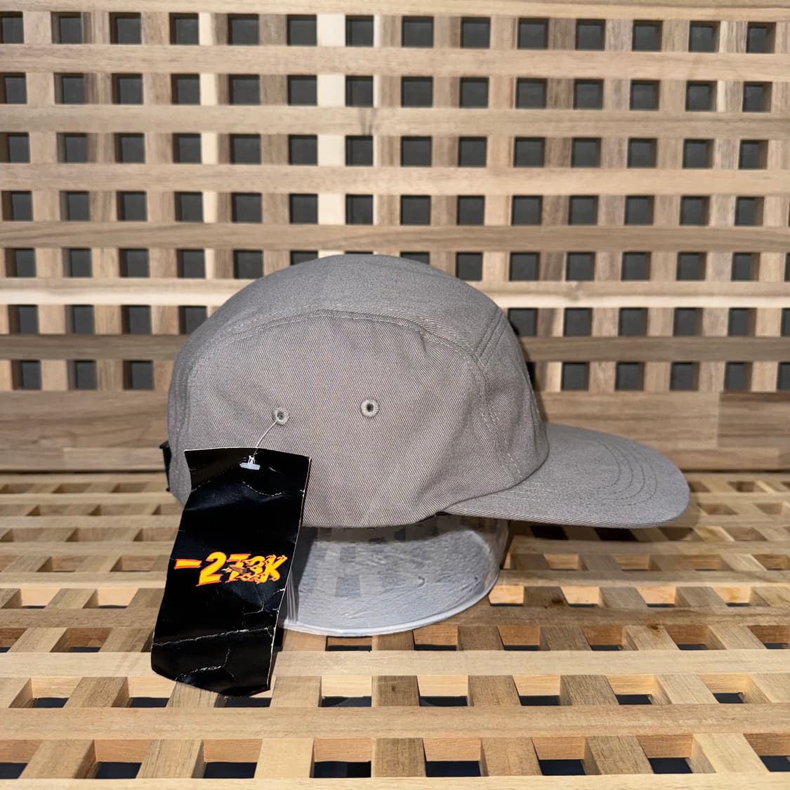 -273k 빈 로고 캠프캡 상품이미지3