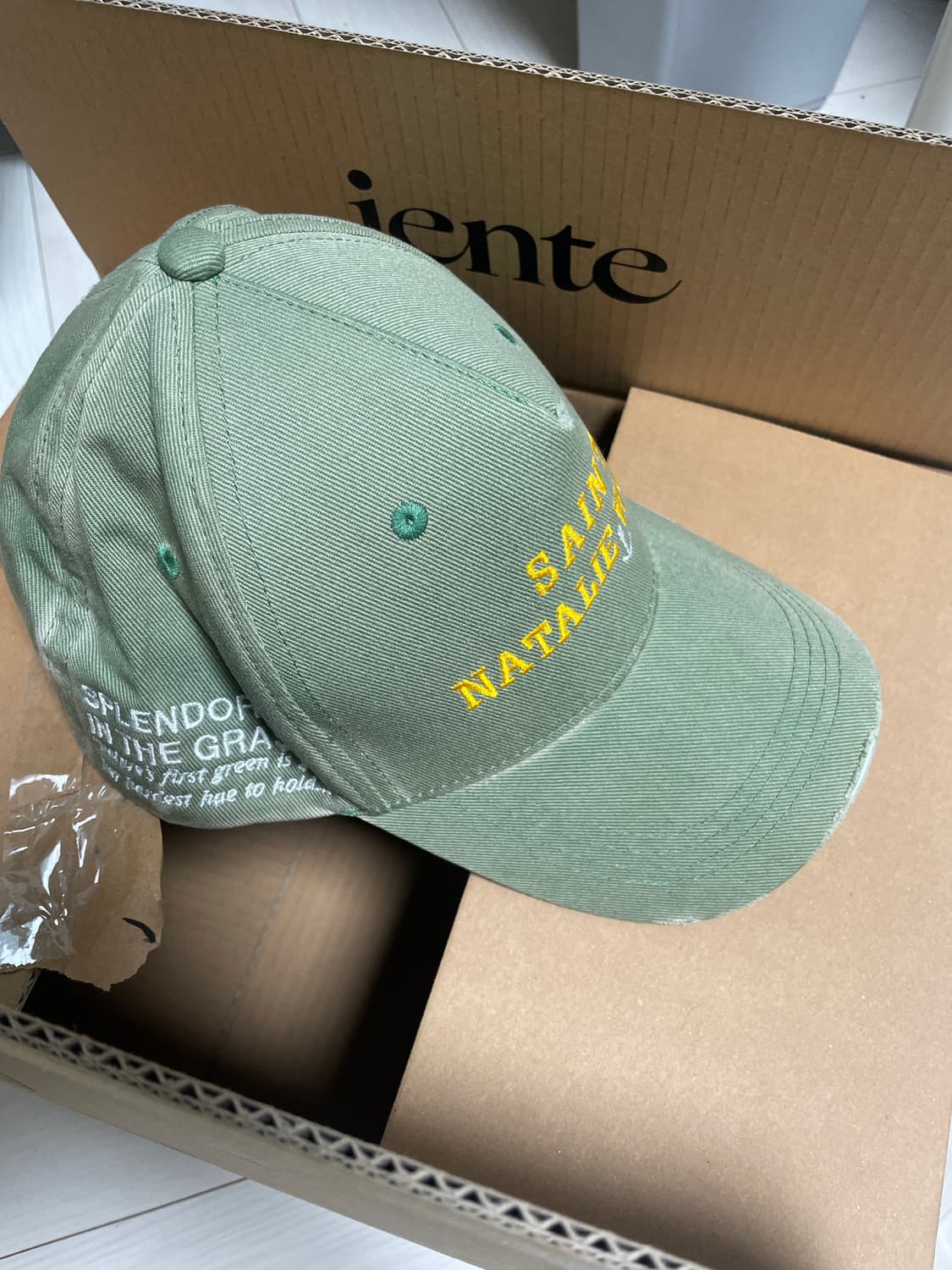 팔리할리우드 나탈리 우드 그린 모자 상품이미지1