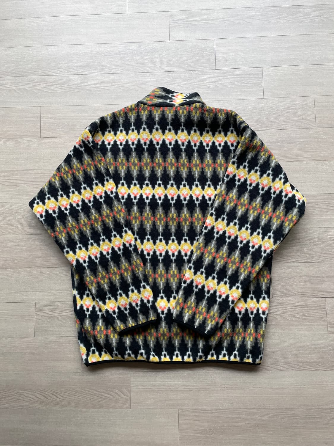 파타고니아 신칠라 아즈텍 옐로우 패턴 상품이미지2