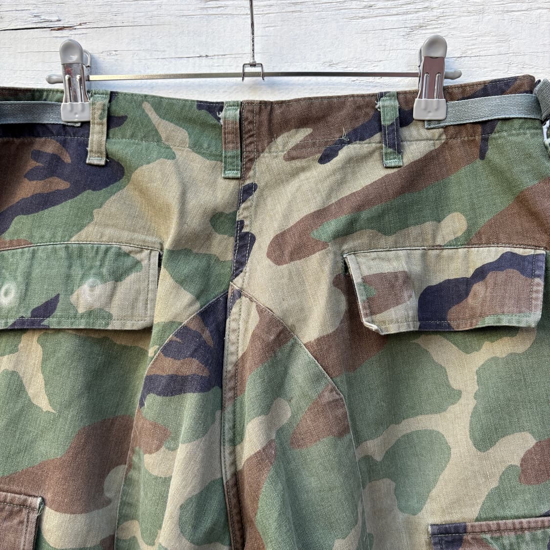 Vintage 90s 오리지널 미군 우드랜드 BDU 팬츠 상품이미지5