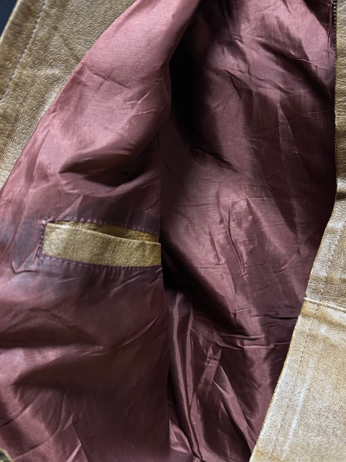 빈티지 리얼레더 자켓 44사이즈 ㅍㅍ 상품이미지3