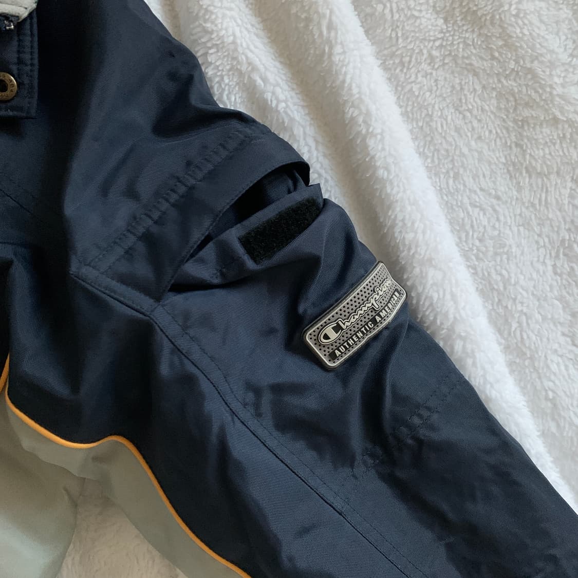 챔피온 CHAMPION 빈티지 바람막이 자켓 키즈 패딩 상품이미지6