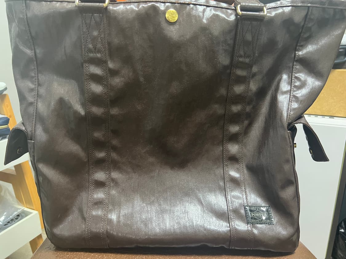 포터 샤인 토트백 브라운 상품이미지2