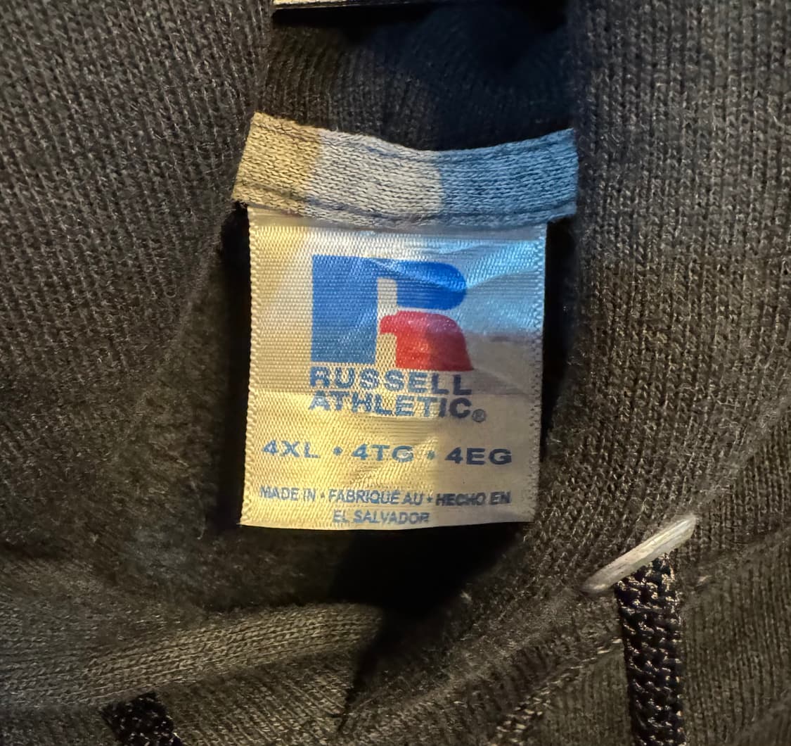 러셀 빅사이즈 후드 후디 XXXXL" 4xl" (485) 상품이미지3
