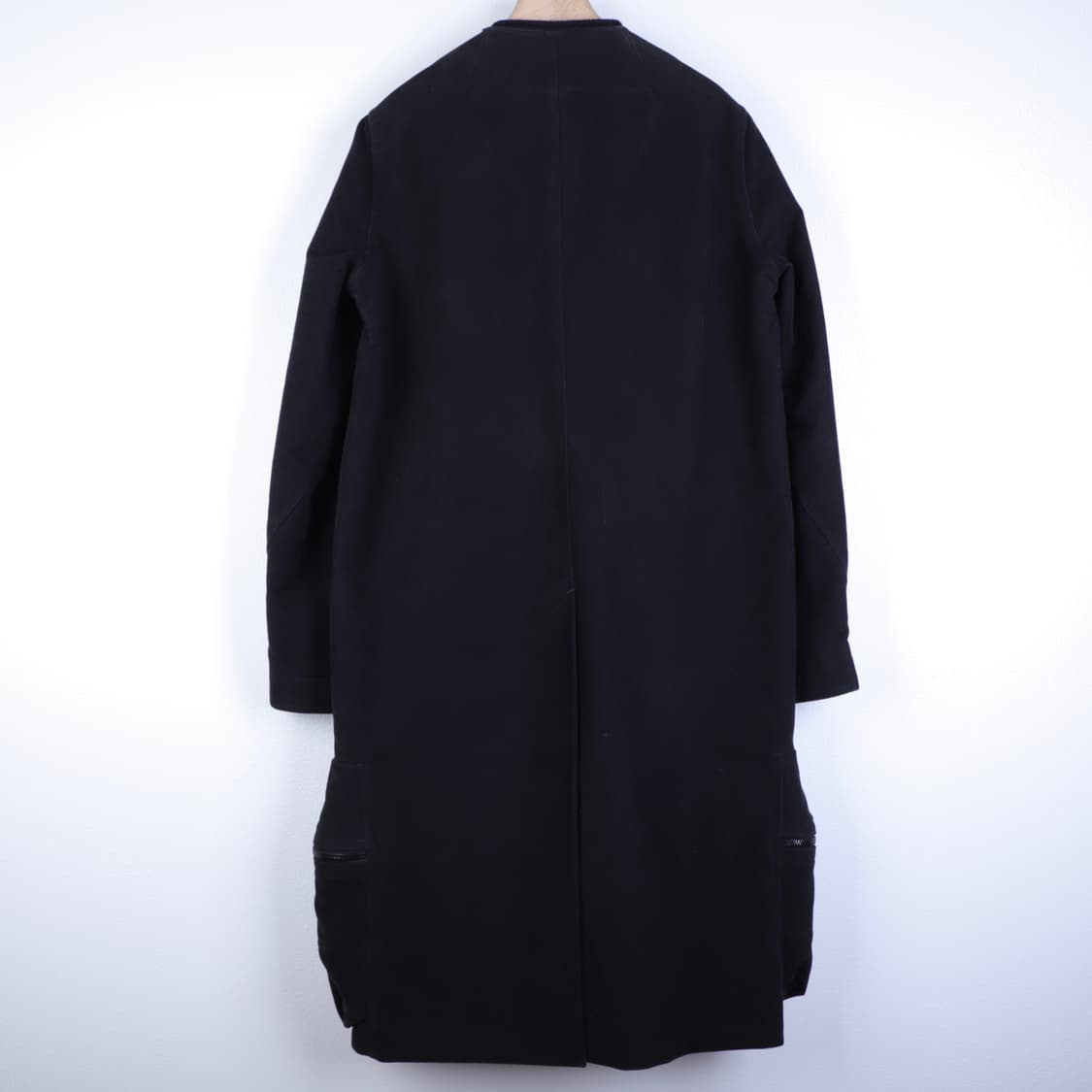 50 / Rick Owens 릭오웬스 런웨이 몰스킨 페니어 코트 상품이미지2