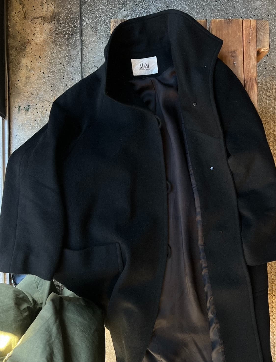 Wool high neck coat 상품이미지3