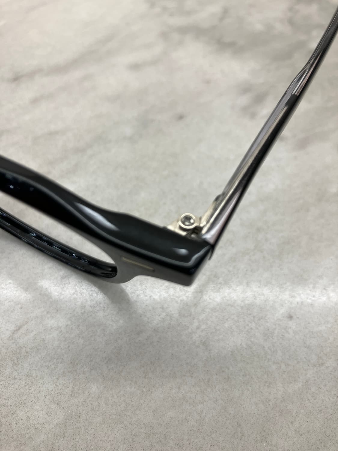 B78 KS 유광 블랙 웰링턴 뿔테 안경6832 상품이미지2