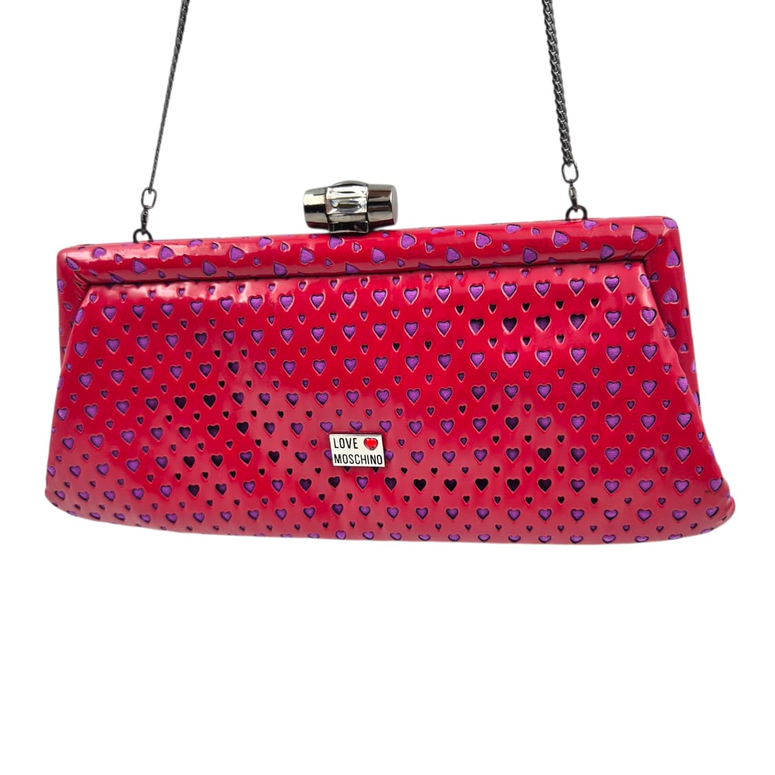 러브 모스키노 펀칭 하트 레더 3way 체인백 상품이미지1