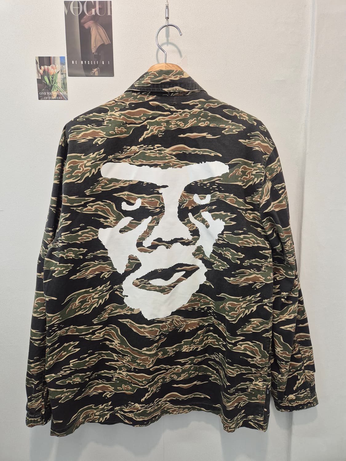 OBEY의 카모 밀리터리 자켓  M
사이즈  상품이미지3