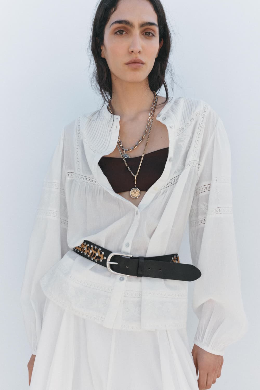 zara 자라 호피 스터드 벨트 상품이미지2