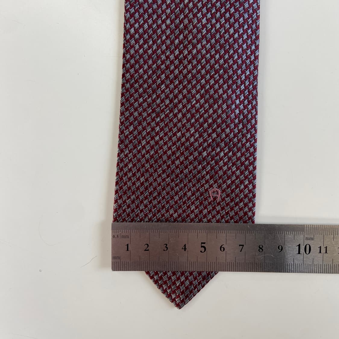 아이그너(AIGNER) 심플로고 정품 명품넥타이 7.3cm 상품이미지8