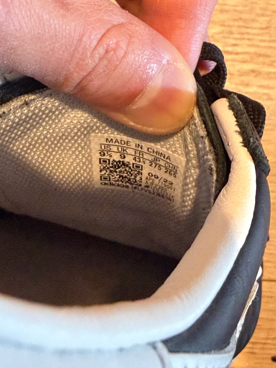 베이프 X 아디다스 슈퍼스타 콜라보 블랙 275 상품이미지6