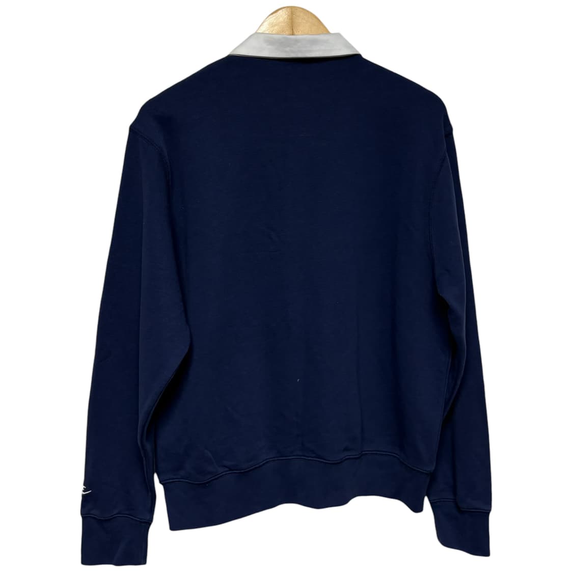 3811 나이키 빅로고 럭비 네이비 카라 맨투맨 상품이미지4