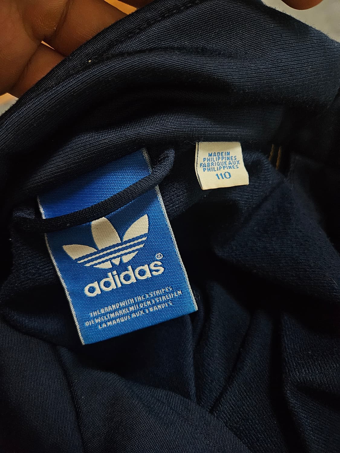 아디다스 트랙탑 오렌지 네이비 져지(급처) 상품이미지4