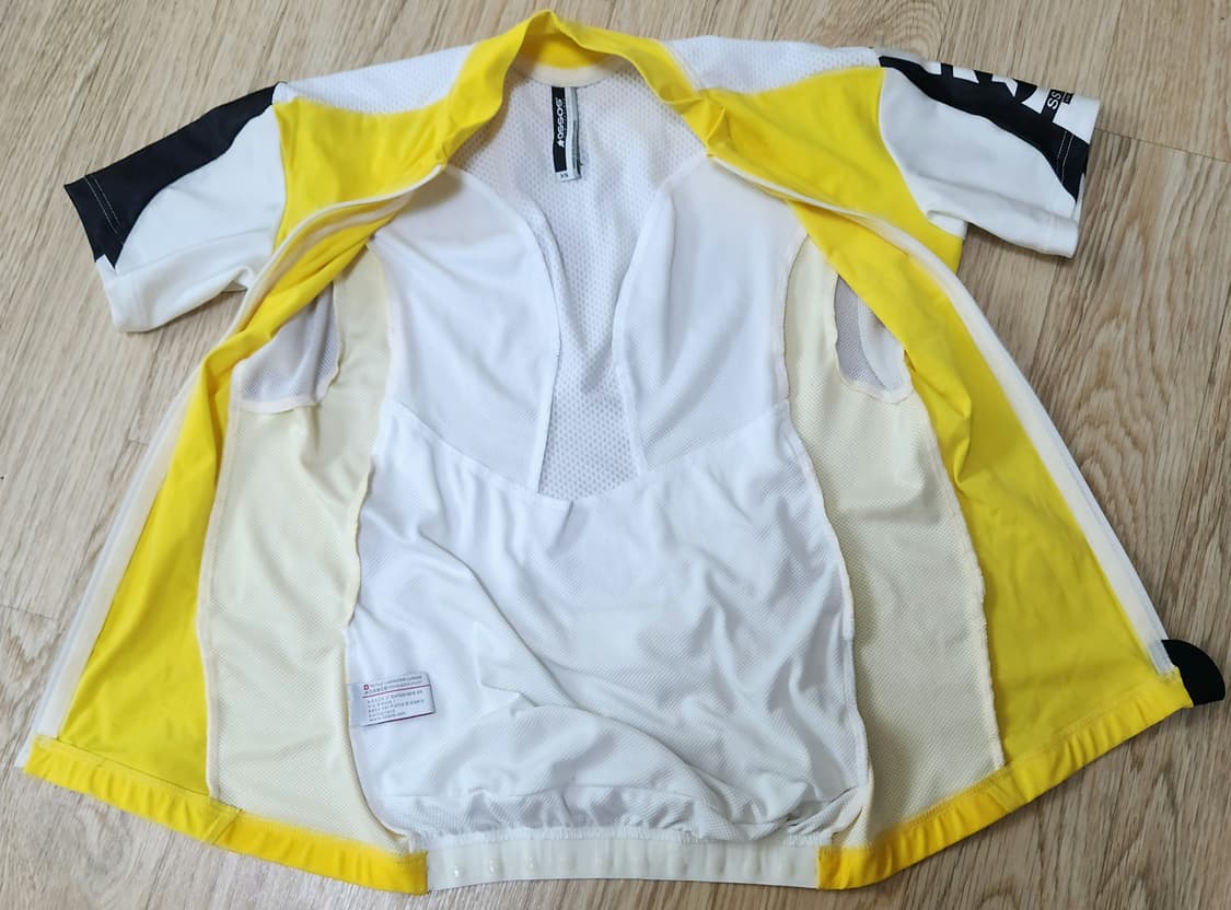 [정품] 자전거 및 싸이클 복 SOS져지& 빕숏 세트xs (여성용)한정판 상품이미지3