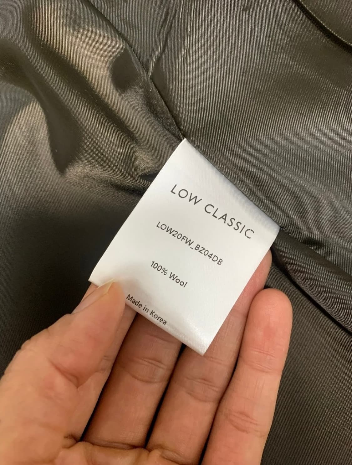 로우클래식 슬림 블레이저 (재킷) 새상품 상품이미지4