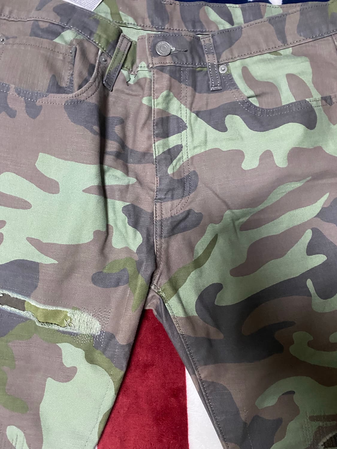 리바이스 프리미엄 카모 팬츠 상품이미지2