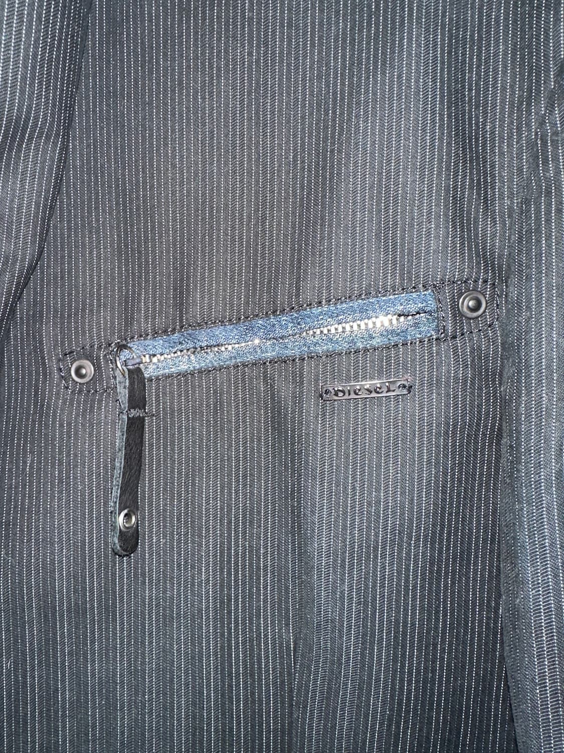 디젤 데님 카라 블레이저 상품이미지4