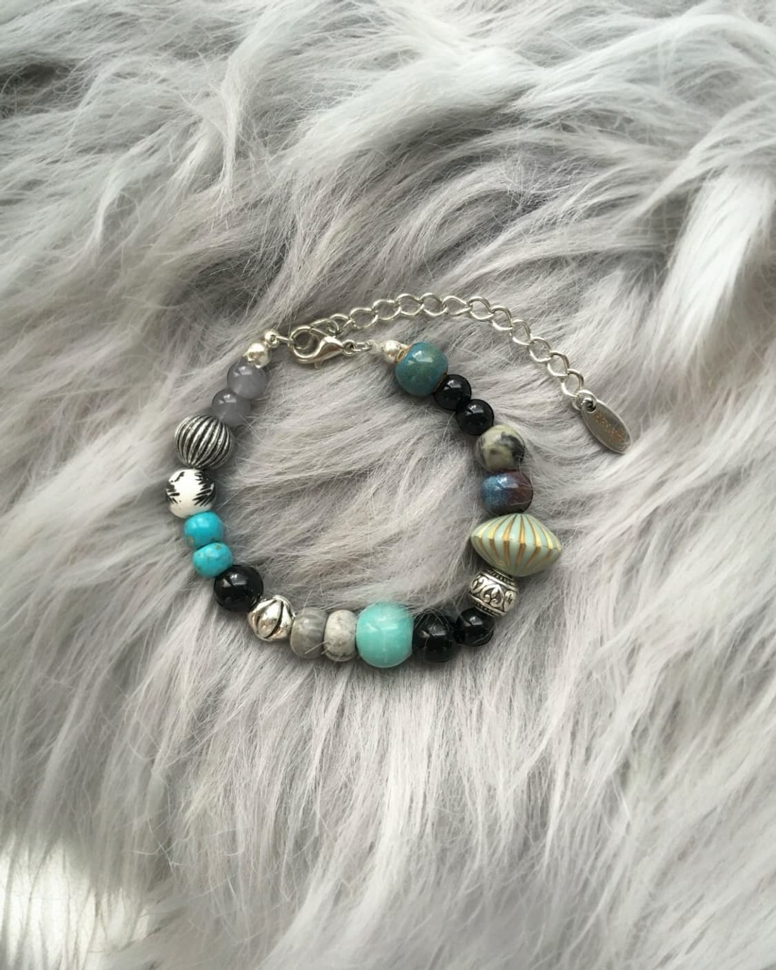 vintage Mixed stone Bracelet 상품이미지1