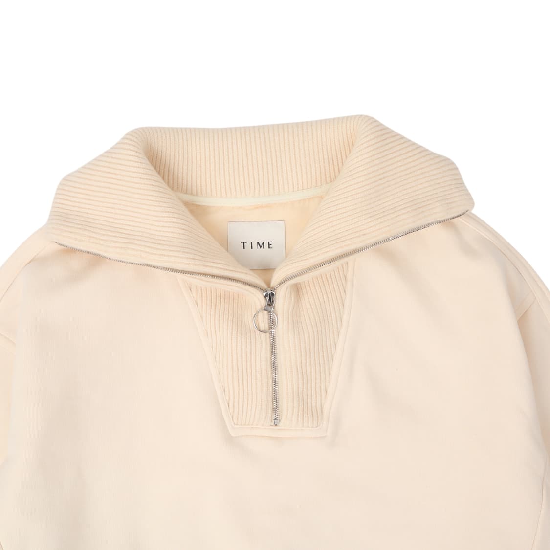 Time 타임 21년식 하프집업 코듀로이 스웻셔츠 상품이미지2