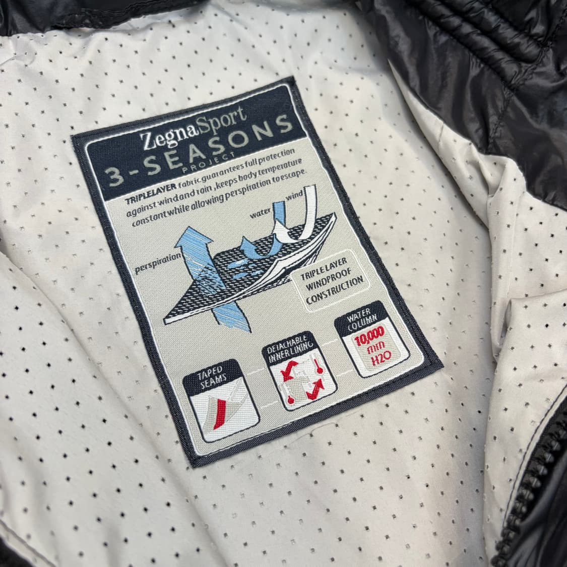 zegna sport 제냐 스포츠 바람막이  xl  상품이미지3