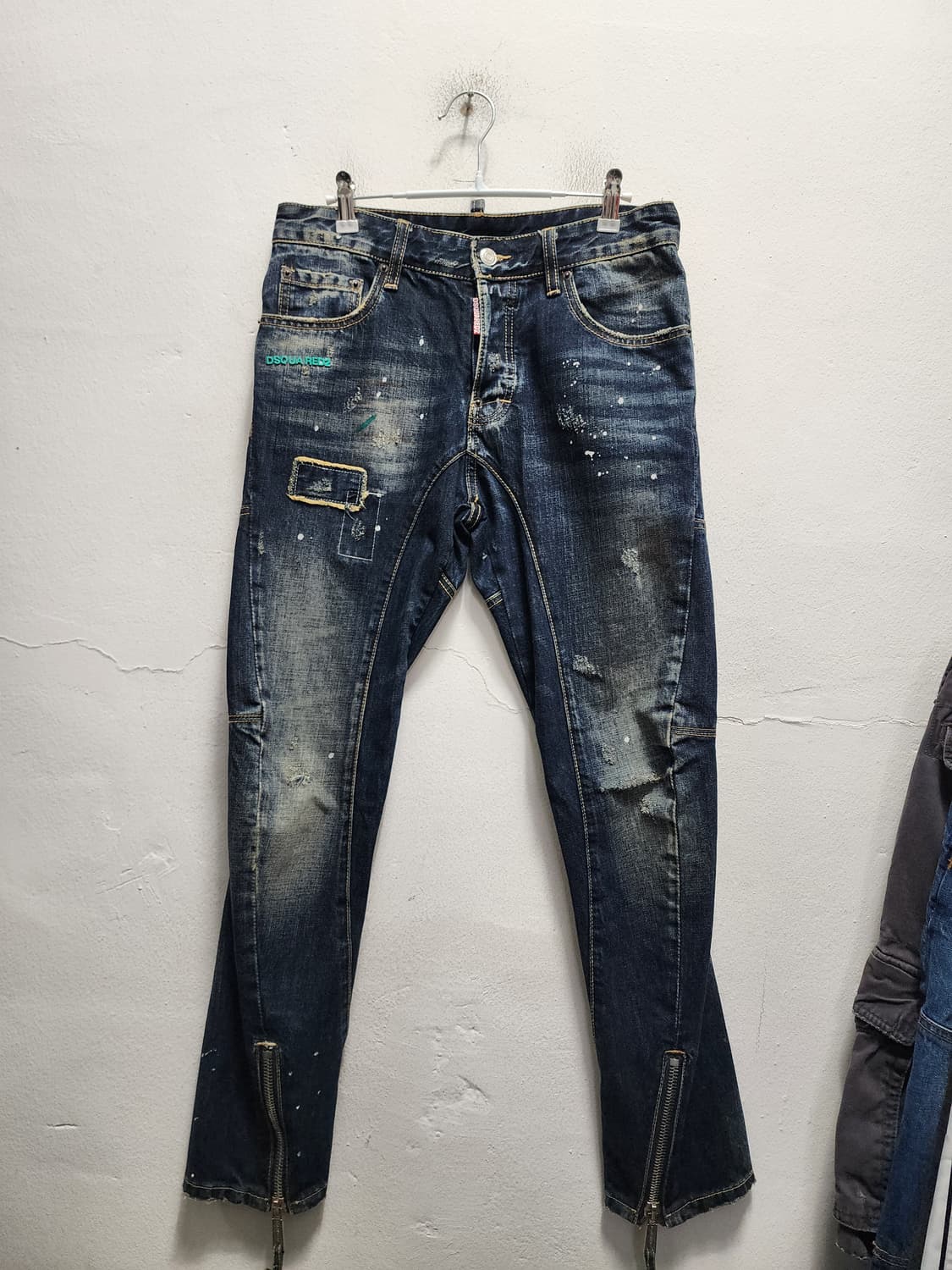 디스퀘어드2 콜마이너2 지퍼디테일 청바지 상품이미지1